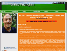 Tablet Screenshot of enricofedrighini.it